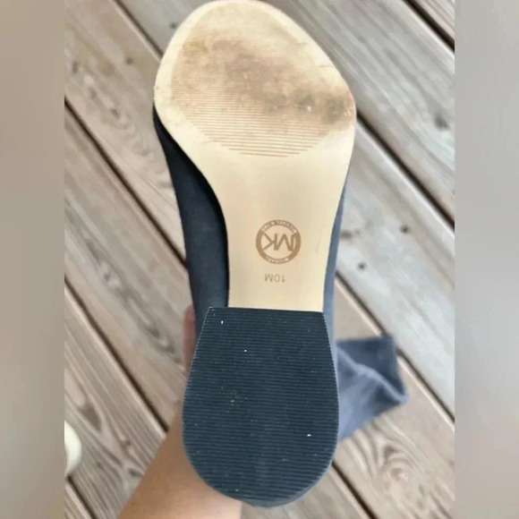 Michael Kors Leigh Boot Gray Sz 10M - Picture 12 of 13